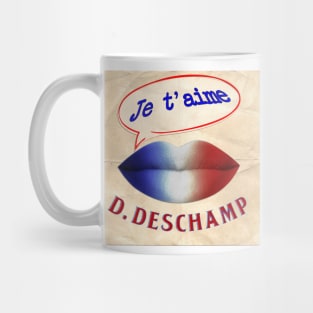 FRENCH KISS JETAIME DIDIER DESCHAMP Mug